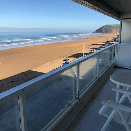 Egona-Slui 1ªlinea Playa, Vista Increible, Garaje Apartment ซาเราทซ์ ภายนอก รูปภาพ